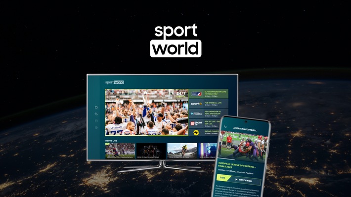 Alle Sportevents in einer App: Die Sport-Aggregationsplattform Sportworld jetzt in über 190 Ländern verfügbar / 160 Sender bieten direkten, kostenfreien Zugang zu den Live-Spielen der Frauen-WM