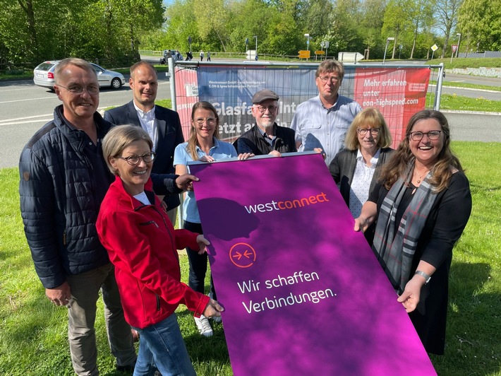 Pressemeldung: Kostenfreier Glasfaseranschluss in Möhnesee: Vermarktung startet am 1. Mai 2025