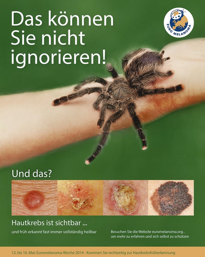 "Das können Sie nicht ignorieren" / Euromelanoma 2014: Hautkrebsrate steigt weiter - Hautärzte gehen in die Kindergärten (FOTO)