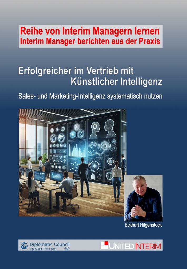 Neues Buch „Erfolgreicher im Vertrieb mit KI“ von Eckhart Hilgenstock