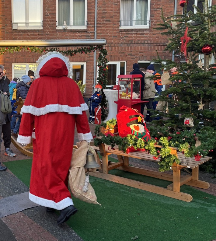 Weihnachtsdorf in Norddeich begeistert