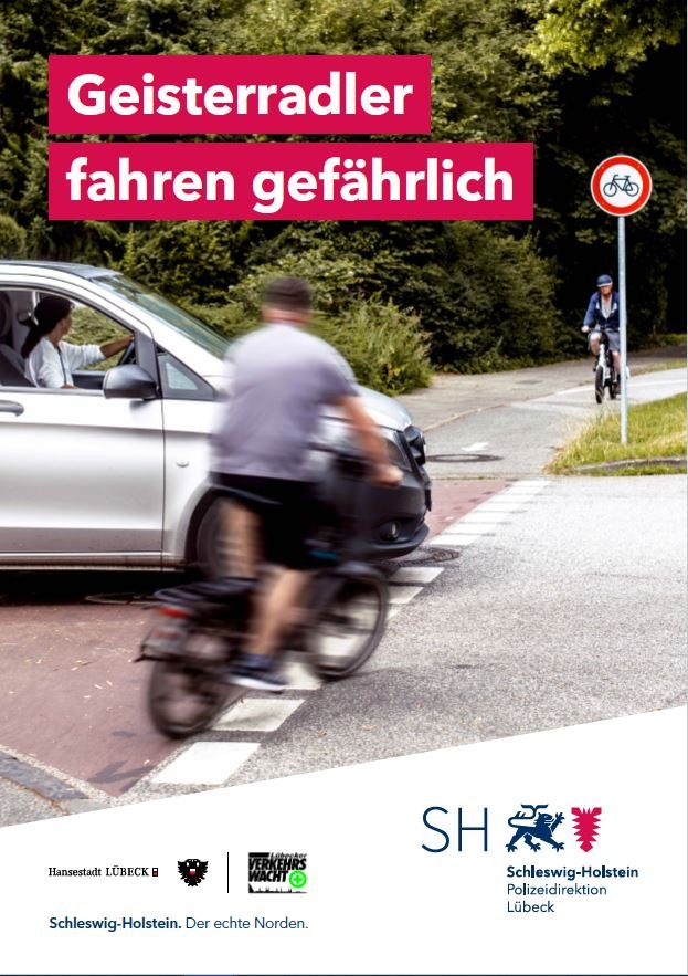 POL-HL: Stadtgebiet Lübeck / Aktion "Geisterradler": Start am 14.09.2022