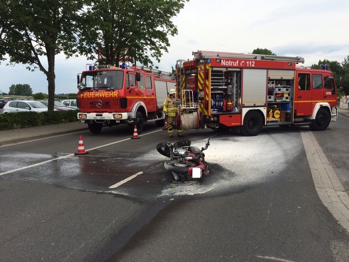 FW-Stolberg: Drei Verkehrsunfälle und zwei Verletzte sind die bisherige Bilanz des heutigen Dienstages