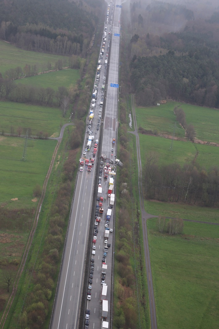 POL-PDKL: Keine Rettungsgasse gebildet....