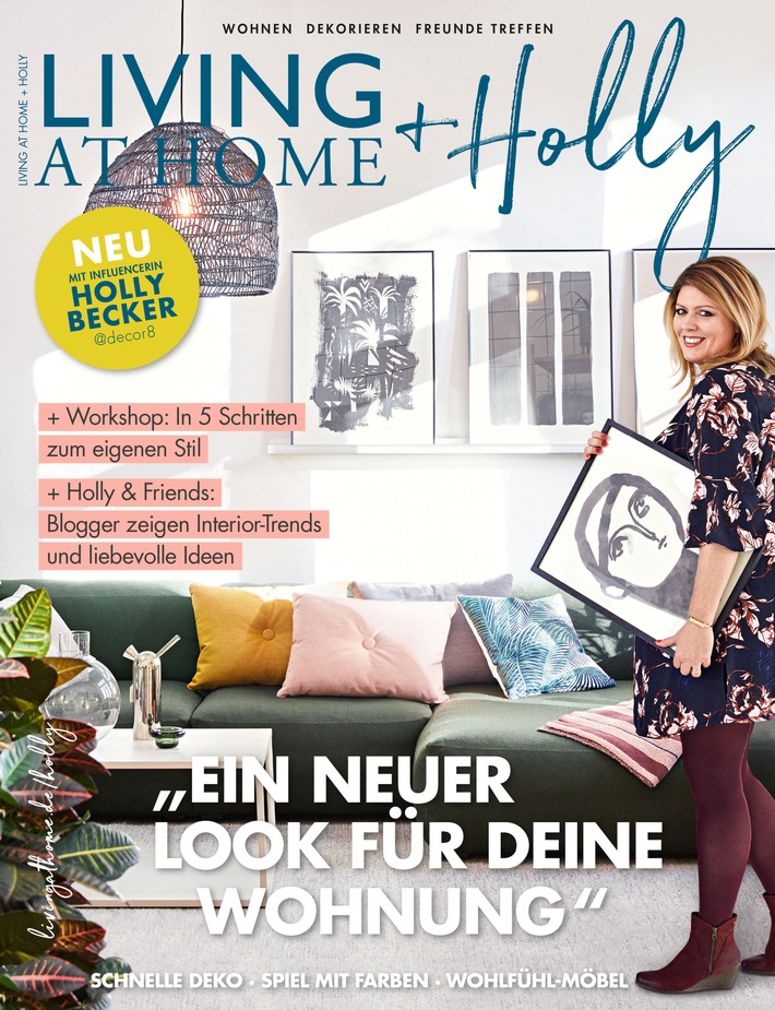 DMM startet LIVING AT HOME + HOLLY: mit Influencerin Holly Becker die Interior-Welt entdecken