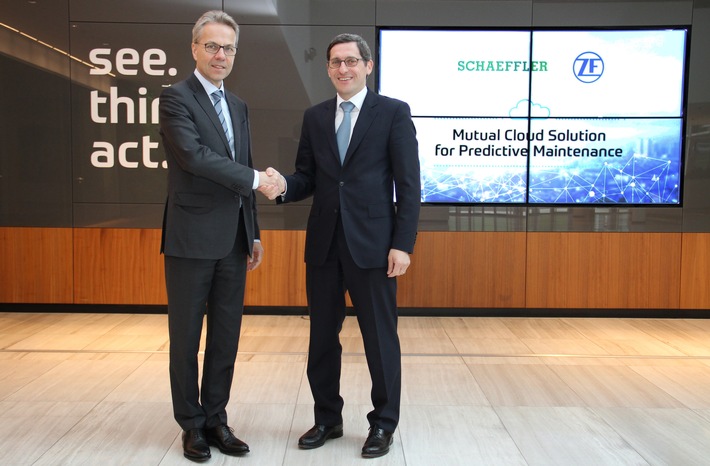 ZF und Schaeffler entwickeln gemeinsame Cloud-Lösung für Windkraftgetriebe