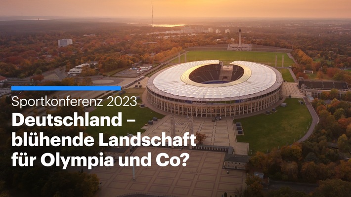Deutschlandfunk-Sportkonferenz 2023: Blühende Landschaft für Olympia und Co?