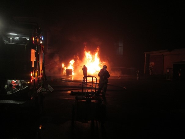 POL-WOB: Schöningen - Brand eines Fabrikgebäudes