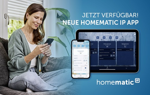 Die neue Homematic IP App ist da!