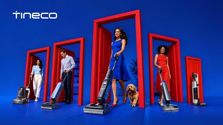 Tineco zeigt zum Amazon Prime Day 2026 seine beliebtesten Reinigungsgeräte für Hartböden, Teppiche und das gesamte Zuhause. / Weiterer Text über ots und www.presseportal.de/nr/158602 / Die Verwendung dieses Bildes für redaktionelle Zwecke ist unter Beachtung aller mitgeteilten Nutzungsbedingungen zulässig und dann auch honorarfrei. Veröffentlichung ausschließlich mit Bildrechte-Hinweis.