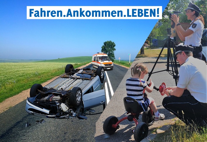 POL-NB: Start monatliche Kampagne Fahren.Ankommen.LEBEN! mit Schwerpunkt Geschwindigkeit