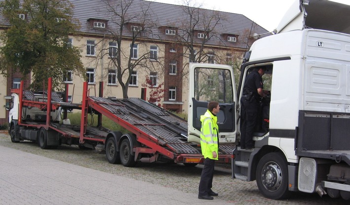 POL-NI: Ersatz-LKW ebenfalls stillgelegt -Bild im Download-