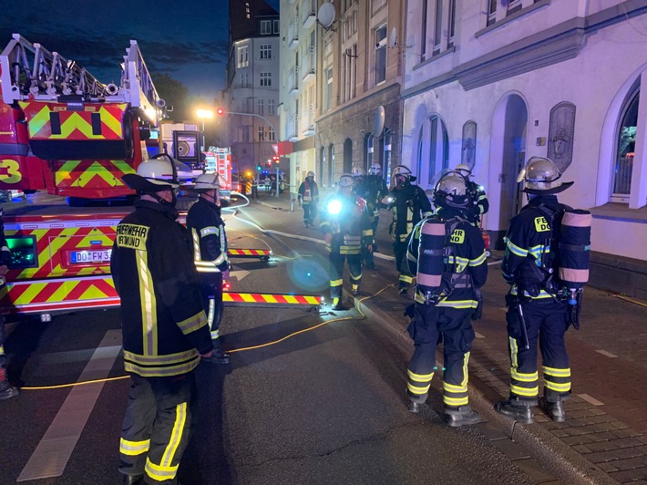 FW-DO: Kellerbrand in der Mallinckrodtstraße