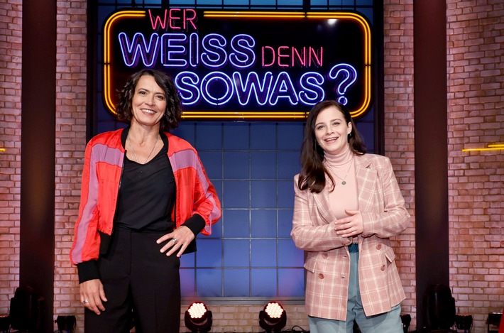 "Tatort" im Studio: Jasna Fritzi Bauer und Ulrike Folkerts bei "Wer weiß denn sowas?" / Das Wissensquiz vom 25. bis 29. Januar 2021 um 18:00 Uhr im Ersten