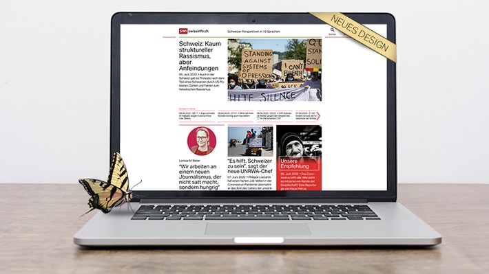 Neubeginn für SWI swissinfo.ch: "Journalismus, der nicht satt macht, sondern hungrig"