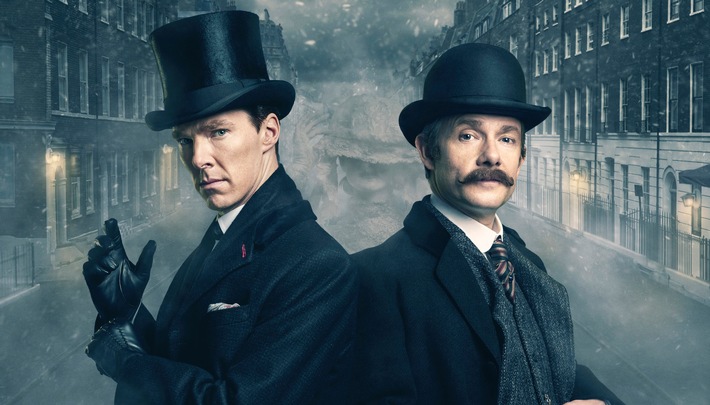 Das Erste / "Sherlock - Die Braut des Grauens" mit Benedict Cumberbatch und Martin Freeman am Ostermontag, 28. März 2016, um 21:45 Uhr im Ersten