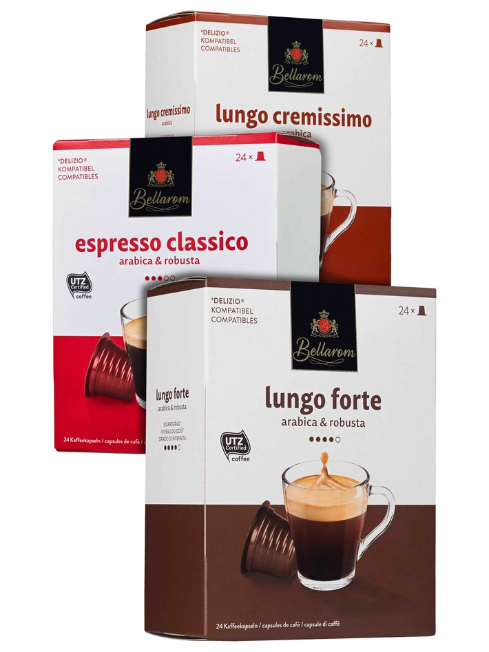 A partire da subito: Lidl Svizzera vende le capsule per caffè compatibili con le macchine Delizio / Ampliamento dell&#039;assortimento