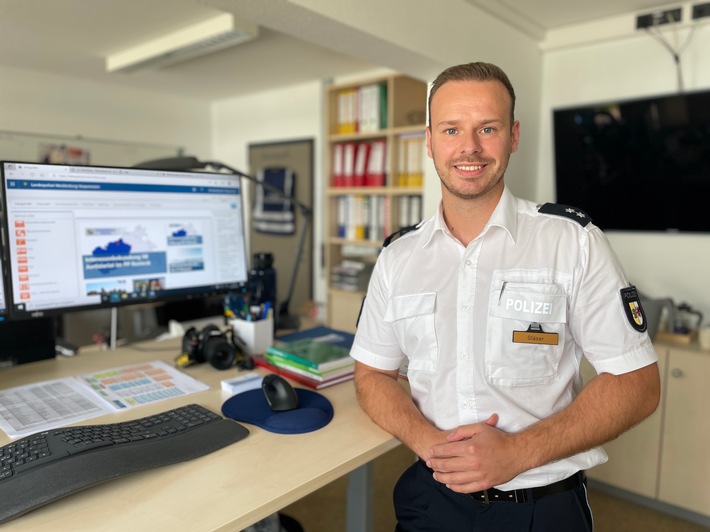 POL-HRO: POK Tobias Gläser ist neuer Pressesprecher des Polizeipräsidiums Rostock