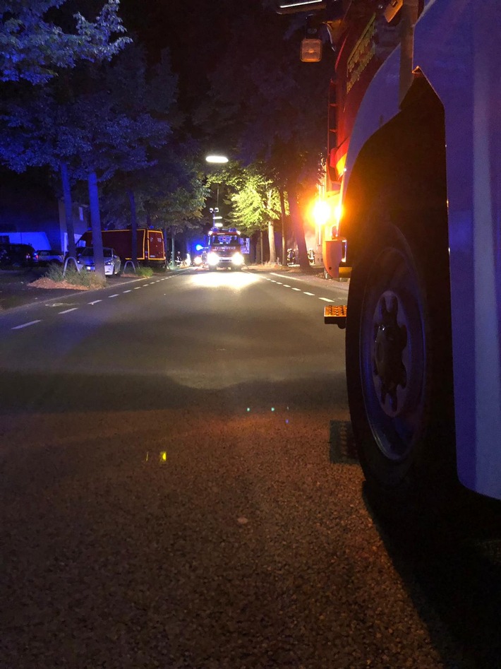 FW-RE: Erneuter Brand in der Nacht im selben Objekt