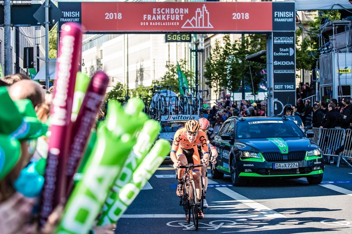 SKODA Radsportsaison 2019 startet mit dem Klassiker Eschborn-Frankfurt (FOTO)