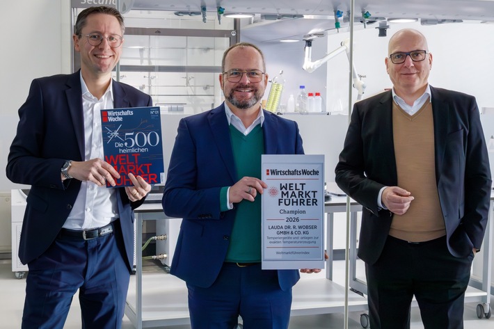 LAUDA Once Again Global Market Leader