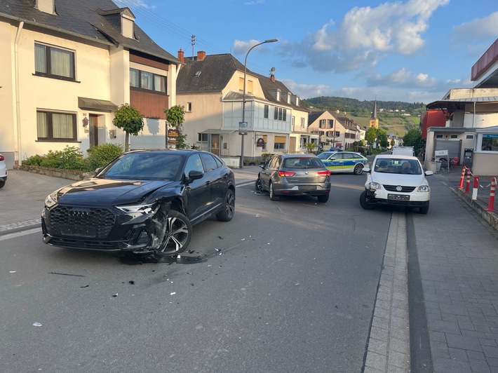 POL-PDTR: Verfolgungsfahrt mit anschließendem Verkehrsunfall