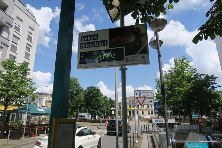 POL-F: 210630 - 0774 Frankfurt: Frankfurter Polizei nimmt erstes Lärmdisplay in Betrieb