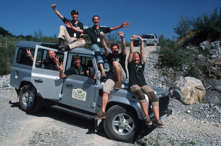 Gewinner der Land Rover Experience-Namibia-Tour starten