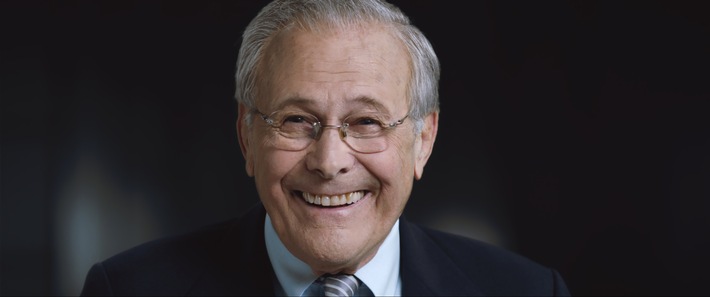 &quot;Die Donald-Rumsfeld-Story&quot;: ZDFinfo zeigt erstmals deutsche Synchronfassung der Doku &quot;The Unknown Known&quot; von Oscar-Preisträger Errol Morris