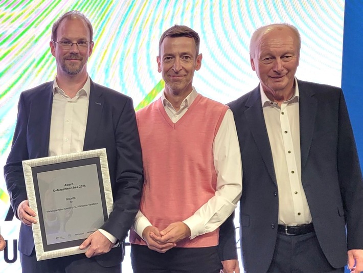 Wertebotschafter Gruppe erhält Unternehmer ASS Award 2024