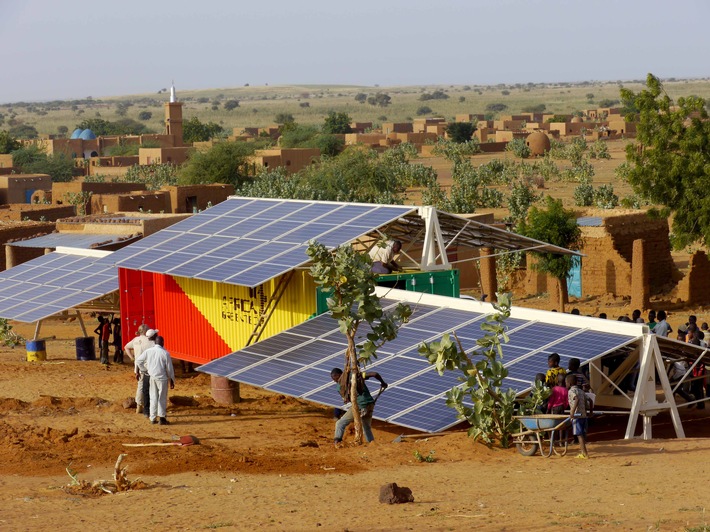 "planet e." im ZDF über ein Solarstromprojekt in Niger (FOTO)