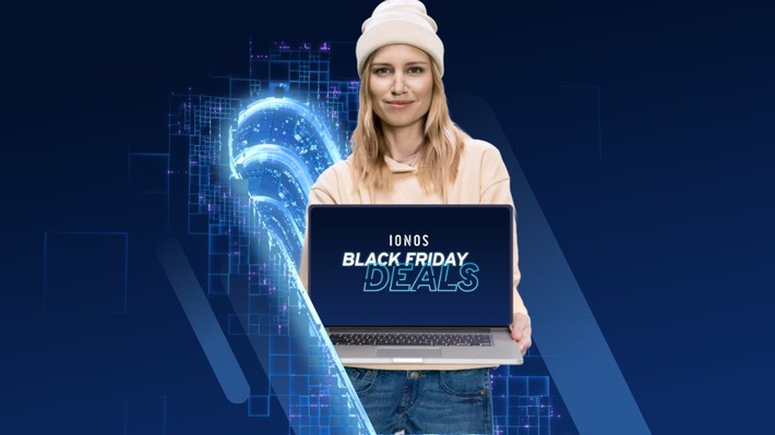 Black Friday und Cyber Monday Deals: IONOS Produkte zum Bestpreis