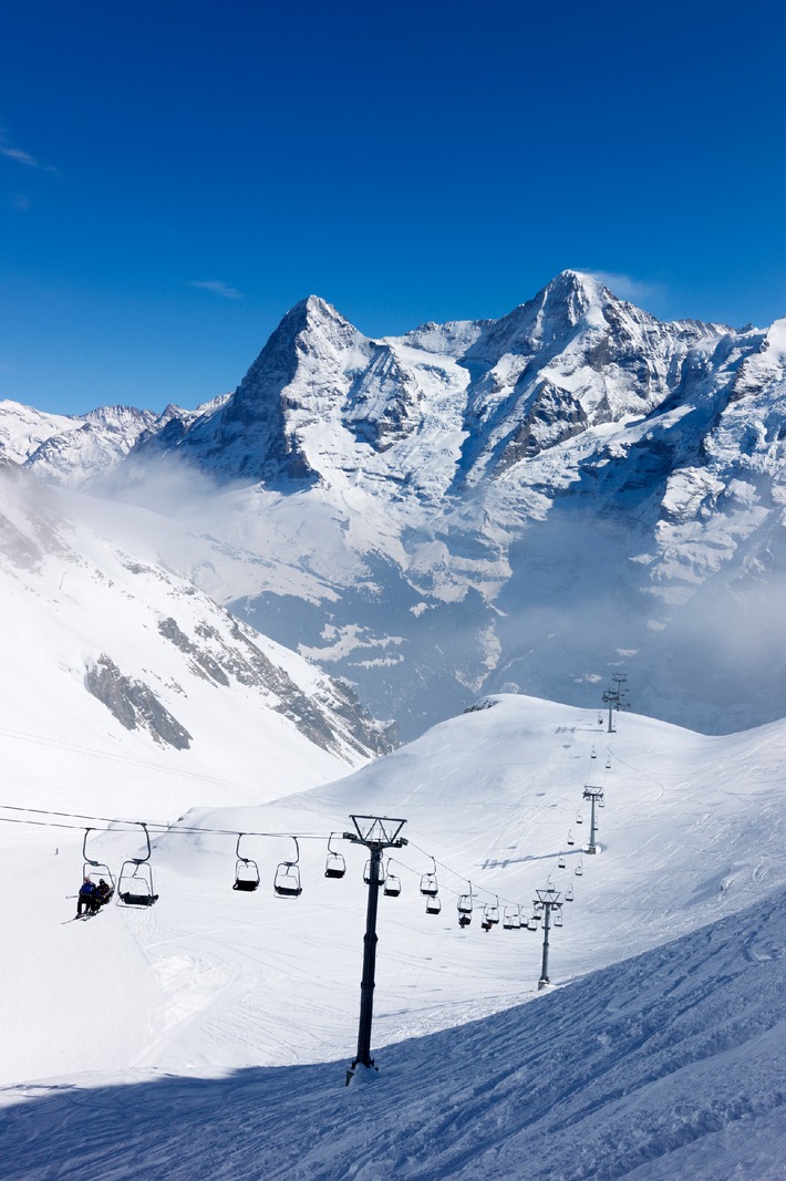 Pünktlich zum Ferienbeginn: Beste Pistenverhältnisse im Skigebiet Mürren - Schilthorn (BILD)