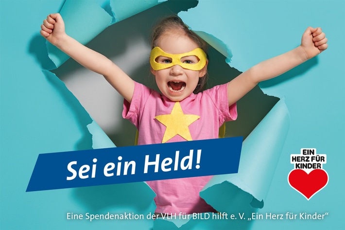 VLH unterstützt &quot;Ein Herz für Kinder&quot; mit 100.000 Euro