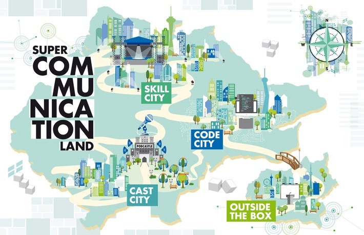 news aktuell lädt ein ins SUPER COMMUNICATION LAND. Am 21. März 2019 präsentiert die dpa-Tochter in Hamburg ein neues Event-Format, das sich an PR- und Marketing-Verantwortliche richtet. Weiterer Text über ots und www.presseportal.de/nr/6344 / Die Verwendung dieses Bildes ist für redaktionelle Zwecke honorarfrei. Veröffentlichung bitte unter Quellenangabe: "obs/news aktuell GmbH"