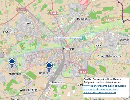 POL-HAM: Wohnungseinbruchs-Radar für die Woche vom 11.06. bis zum 17.06.18