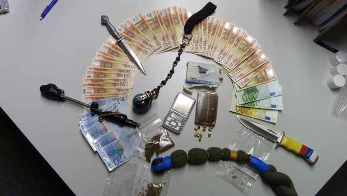 POL-MFR: (131) Mutmaßlicher Rauschgifthändler festgenommen