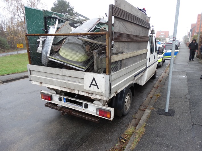 POL-GS: Intensive Kontrollen von Kleintransportern im Landkreis Goslar