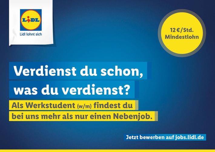 "Verdienst du schon, was du verdienst?": Lidl schafft über 500 neue Jobs in Frankfurt und Umgebung (FOTO)