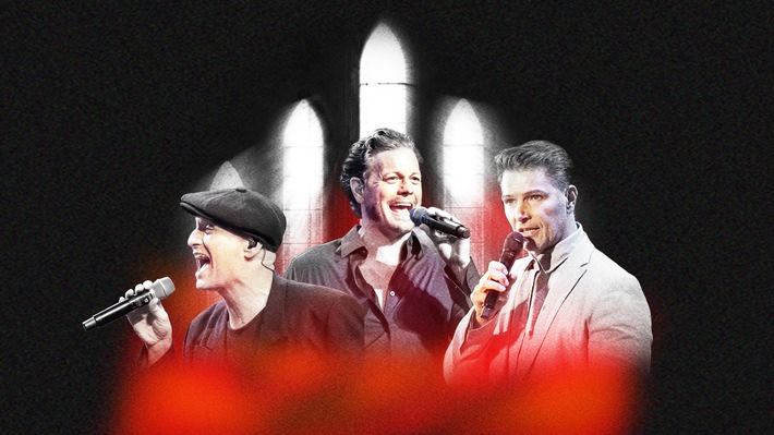3 Vampire in Concert – ein glanzvoller Konzertabend mit Mark Seibert, Jan Amman und Drew Sarich voll mystischer Finsternis