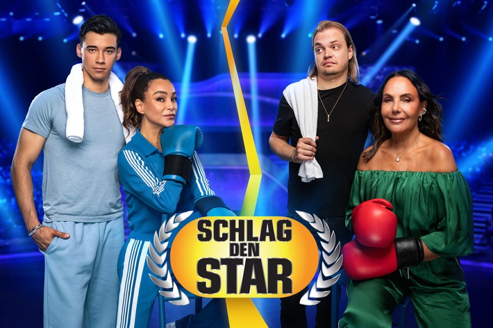 "Ich schlag dem Star!" Verona und Diego Pooth wollen auf ProSieben die Ochsenknechts besiegen. Samstag. Live