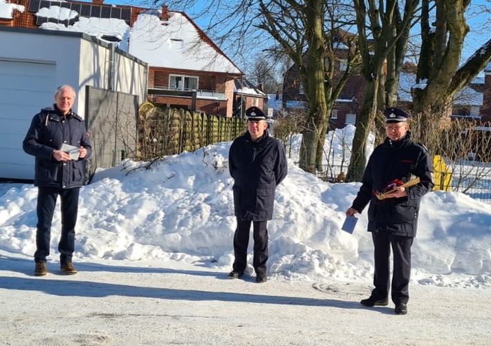 FW-WRN: Unser stellvertretende Wehrleiter Jörg Mehringskötter hat heute seinen 60. Geburtstag