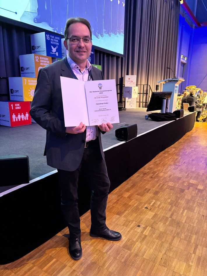 Fakeshop-Finder erhält Deutschen Präventionspreis 2026