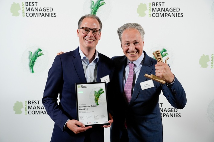 Instone Group erneut als Best Managed Company ausgezeichnet