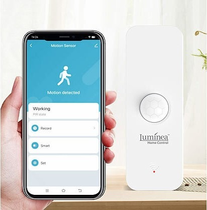 Über jede Bewegung zu Hause auf dem Smartphone informiert: Luminea Home Control WLAN-Indoor-Bewegungsmelder XMD-200.app zum Auslösen von smarten Szenen