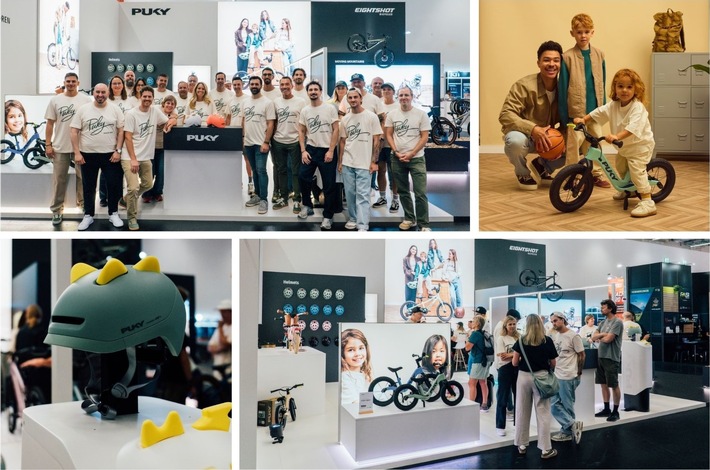 PUKY gewinnt EUROBIKE GOLD-AWARD 2025 und präsentiert neuen Messeauftritt und innovatives Helmkonzept
