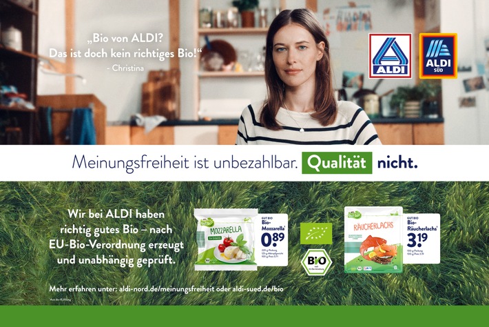 Qualitätskampagne: ALDI räumt mit Vorurteilen auf