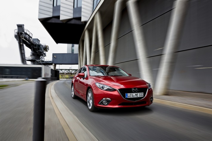 Neuer sparsamer SKYACTIV Diesel im Bestseller Mazda3