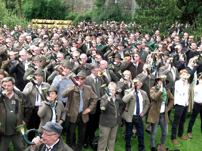 Presseeinladung zum Landeswettbewerb im Jagdhornblasen am 26. und 27. Mai in Krefeld