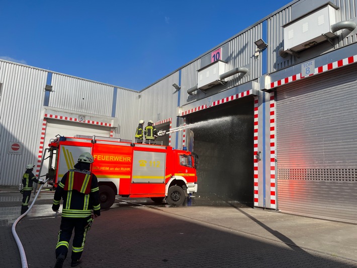 FW-MH: Brand bei der MEG